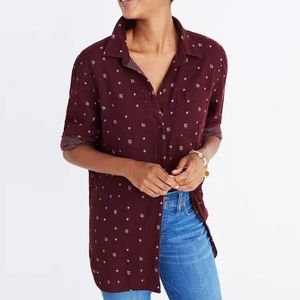 Madewell boyfriend button down